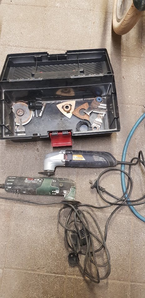 multitool bosch en renovator, Ophalen, Gebruikt, Multitool, Bosch