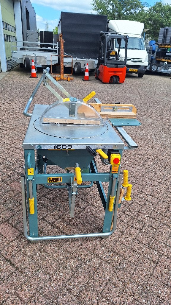 Zaagtafel, Bouwzaagtafel, Gjerde, 1603NL 380V 4.600W, Bricolage & Construction, Outillage | Scies mécaniques, 1200 watts ou plus