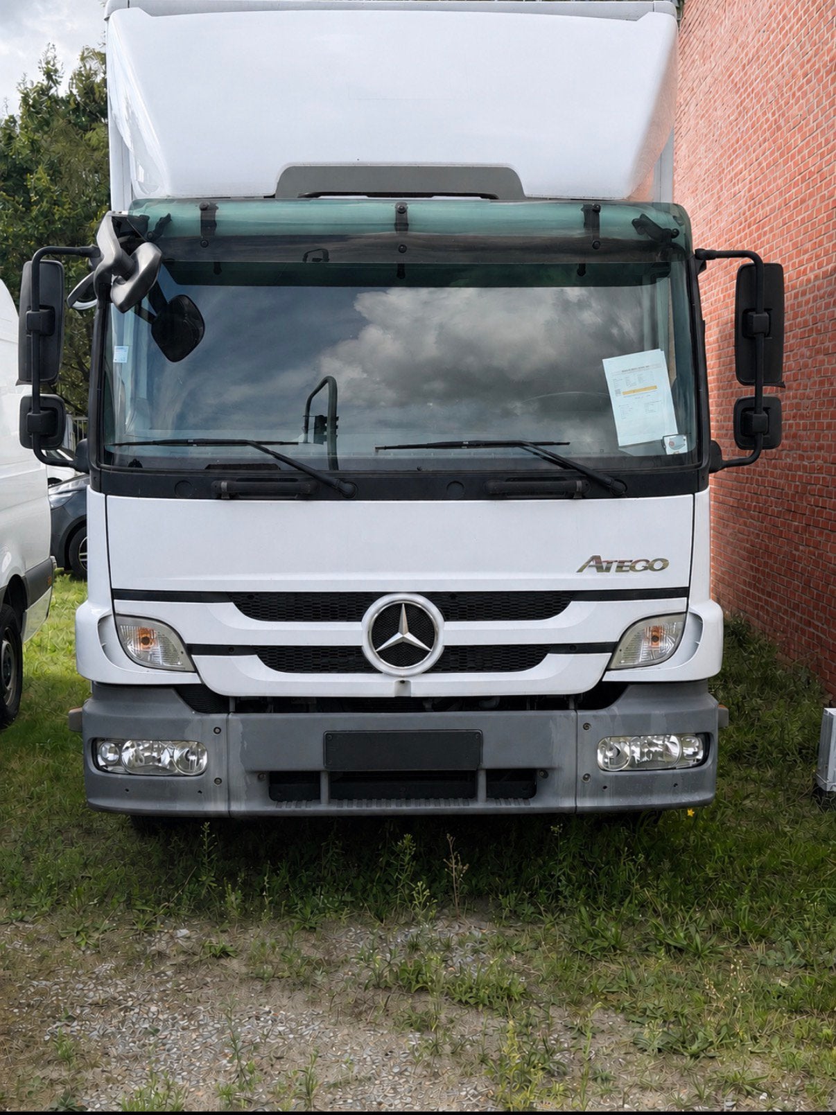 2012 Mercedes-Benz Atego 1224, Auto's, Vrachtwagens, Automaat, Euro 5, Zwart, Mercedes-Benz