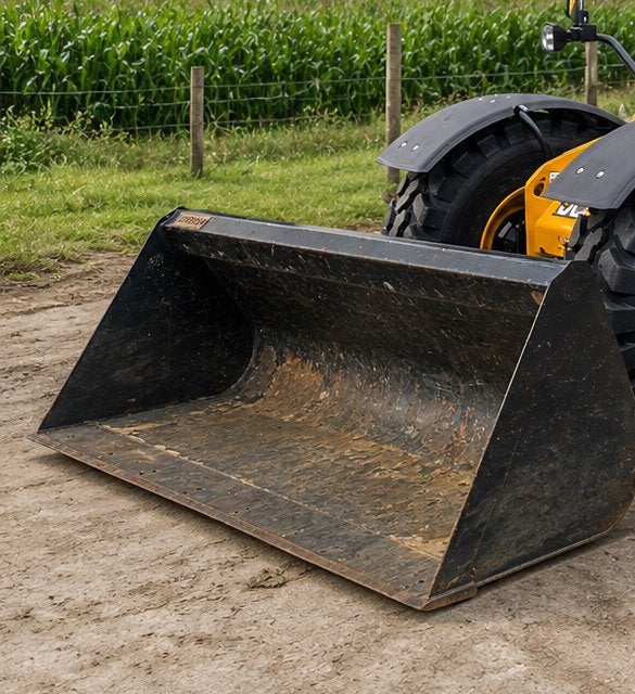 Originele JCB bak, Ophalen