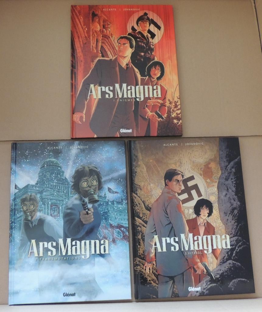 Ars Magna Série complète EO 3 tomes, Livres, Enlèvement ou Envoi, Série complète ou Série, Comme neuf, Jovanovic; Alcante