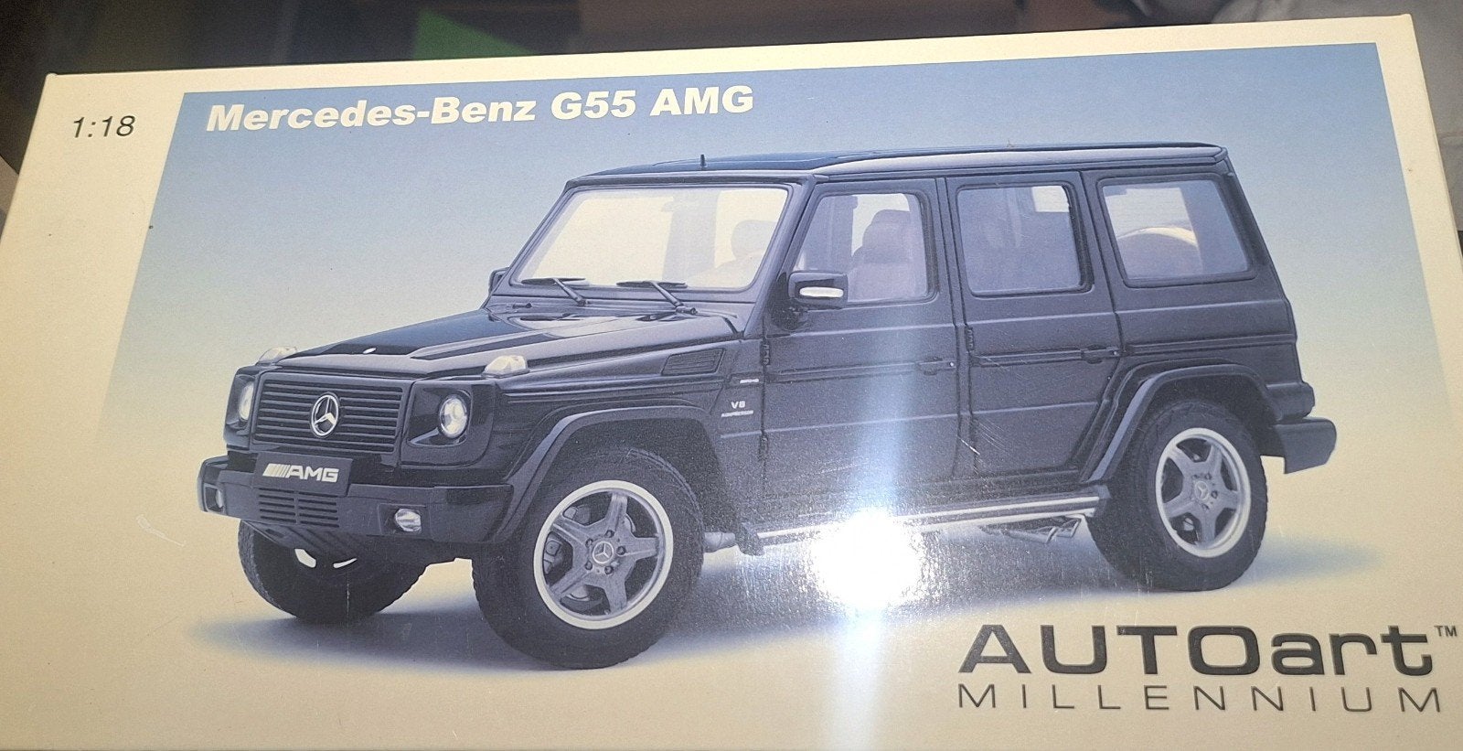 Mercedes G55  AMG autoart 1/18, Ophalen