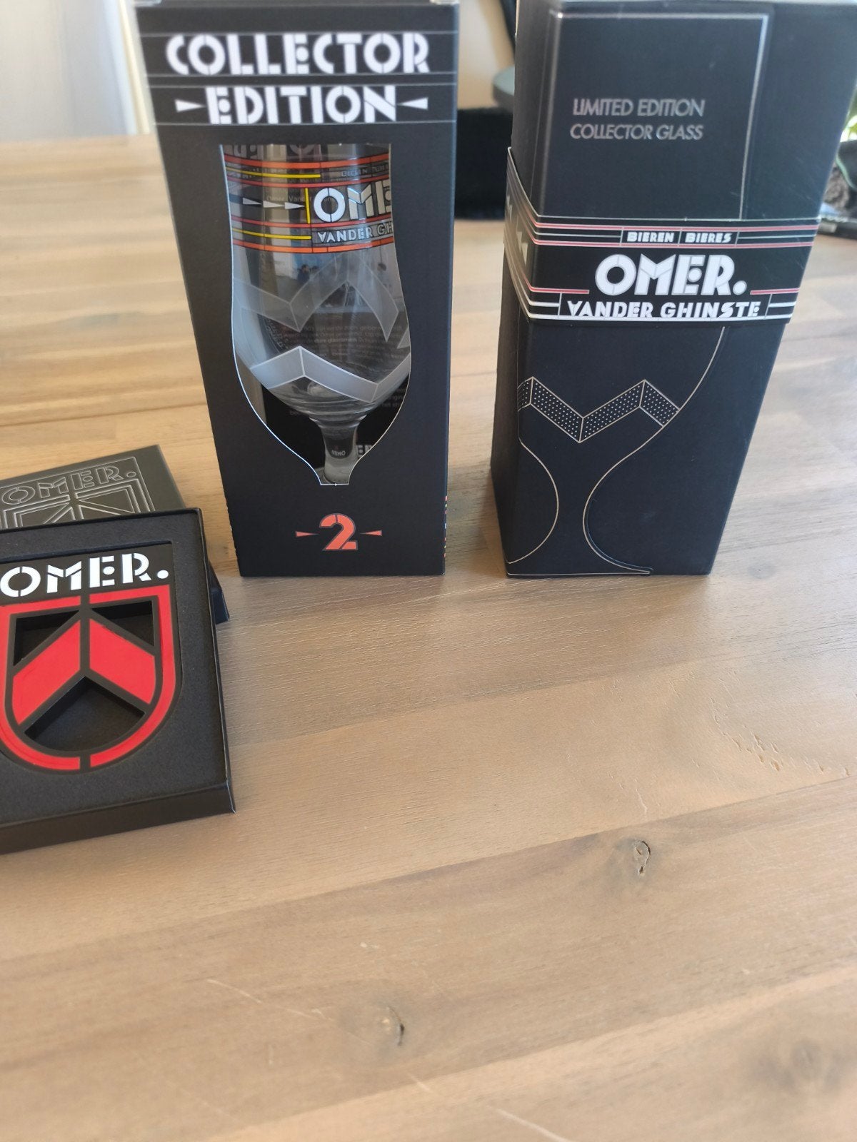 collector edition Omer nr2 en limited edition, Collections, Verres & Petits Verres, Enlèvement ou Envoi, Neuf, Verre à bière