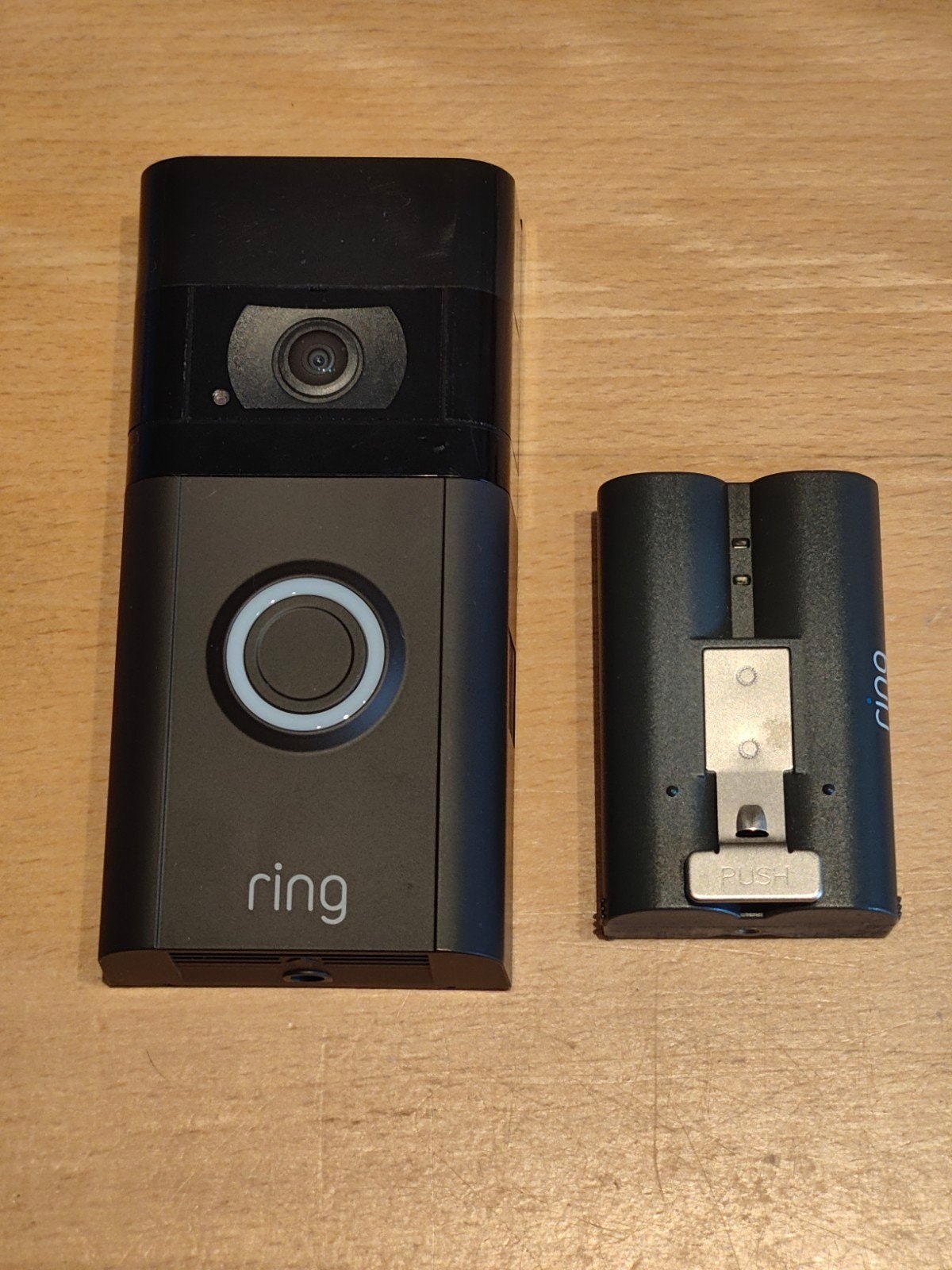Ring doorbell 3 zwart wifi, Huis en Inrichting, Deurbellen, Ophalen of Verzenden, Bewegingsdetectiesensor, Gebruikt, Draadloos