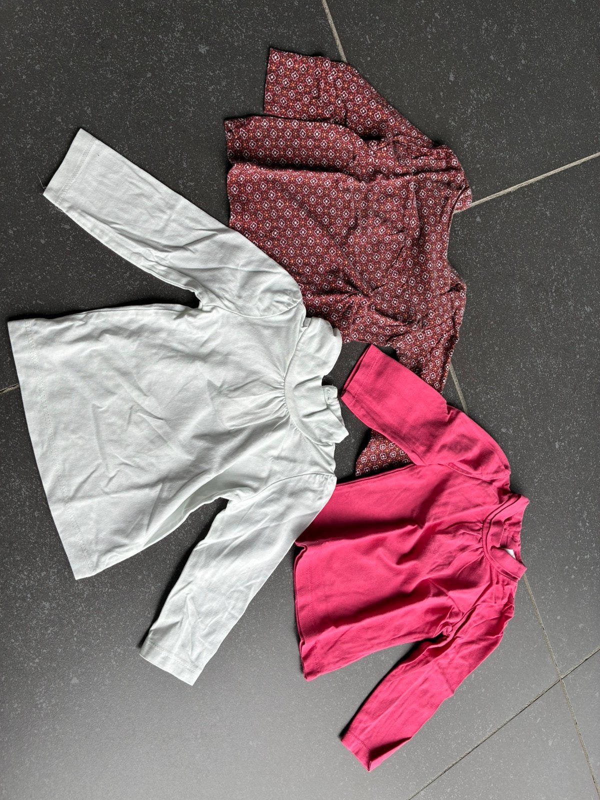 3 x longsleeve, Enfants & Bébés, Enlèvement, Utilisé, Chemisette ou Manches longues