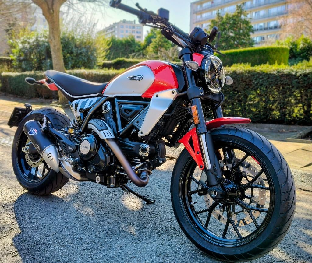 Ducati scrambler 800, Échappement sport, 800 cm³, 2 cylindres, Particulier