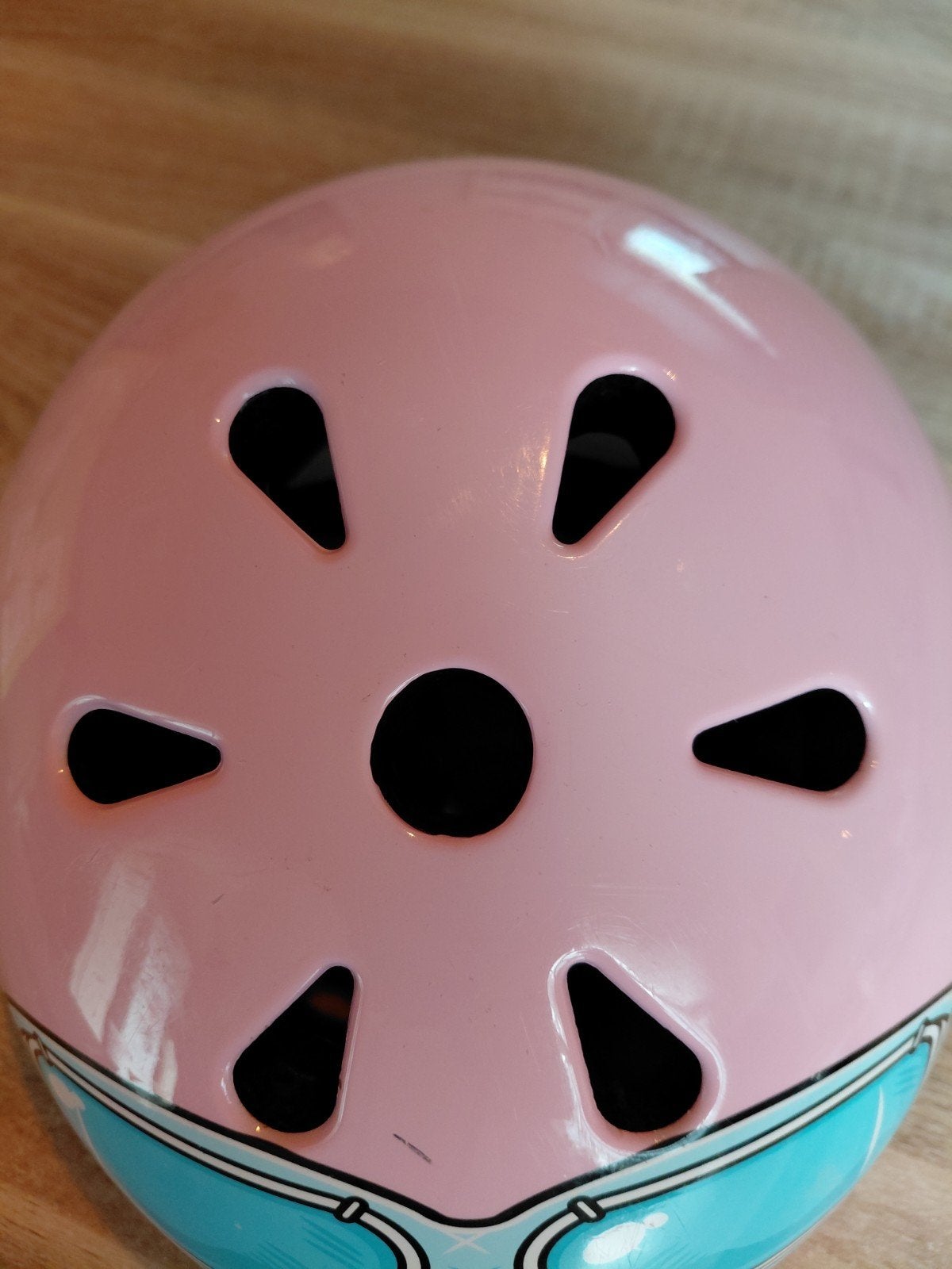 Fietshelm voor meisjes van 48/53 cm, Gebruikt, Meisje, Ophalen of Verzenden, XS