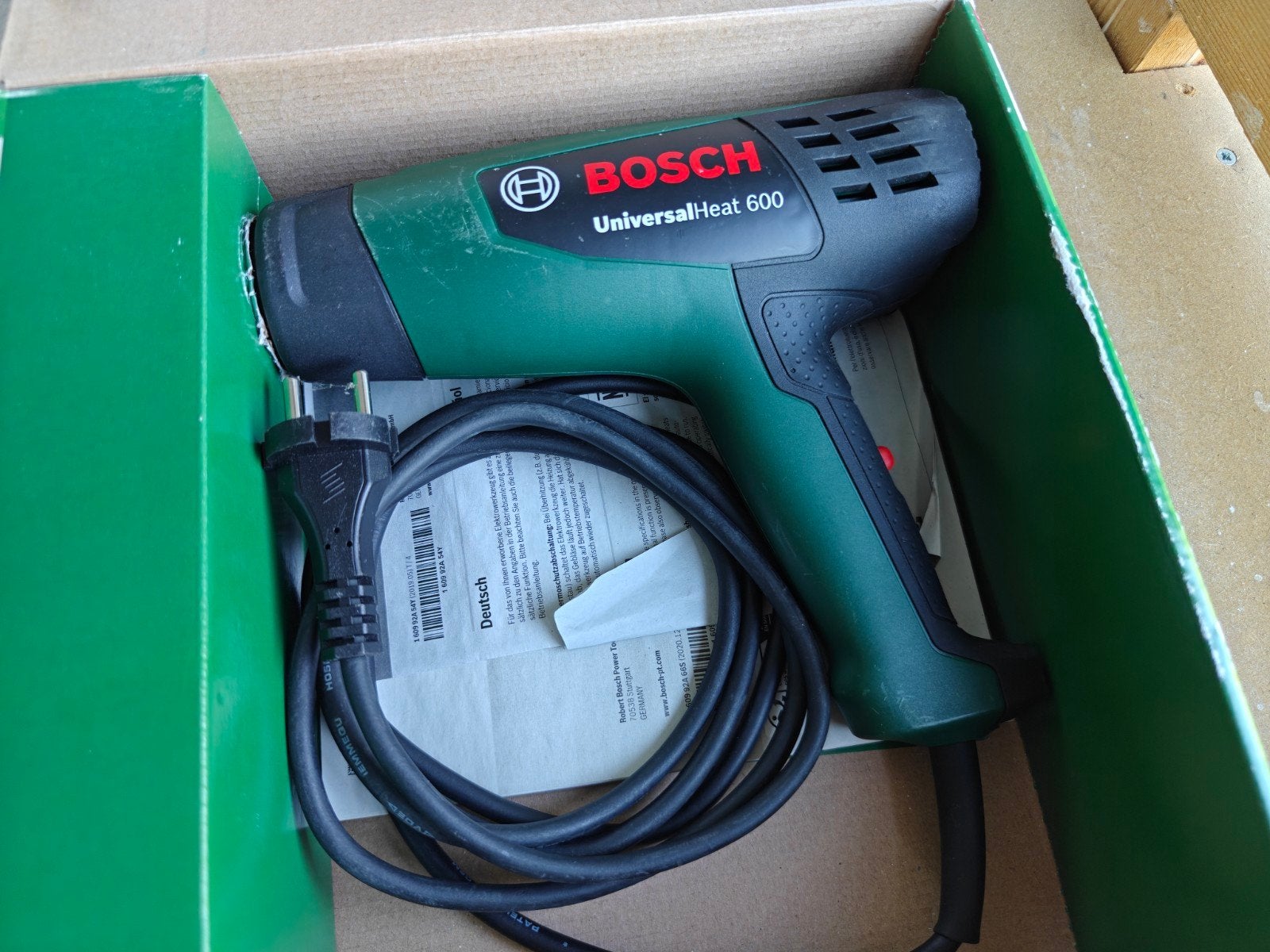 Bosch Universal heat 600 Heteluchtpistool, weinig gebruikt, Ophalen, Gebruikt