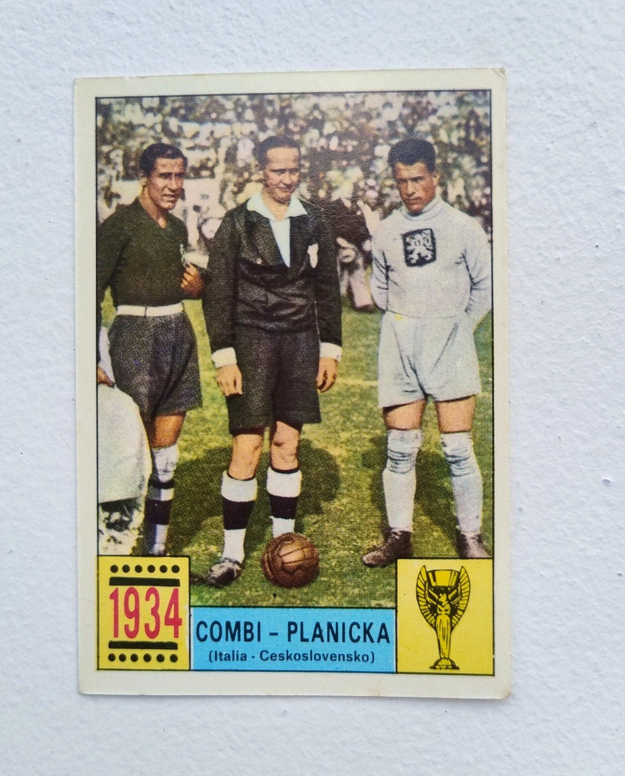 Panini Mexico 70:  1934 Combi - Planicka, Verzenden