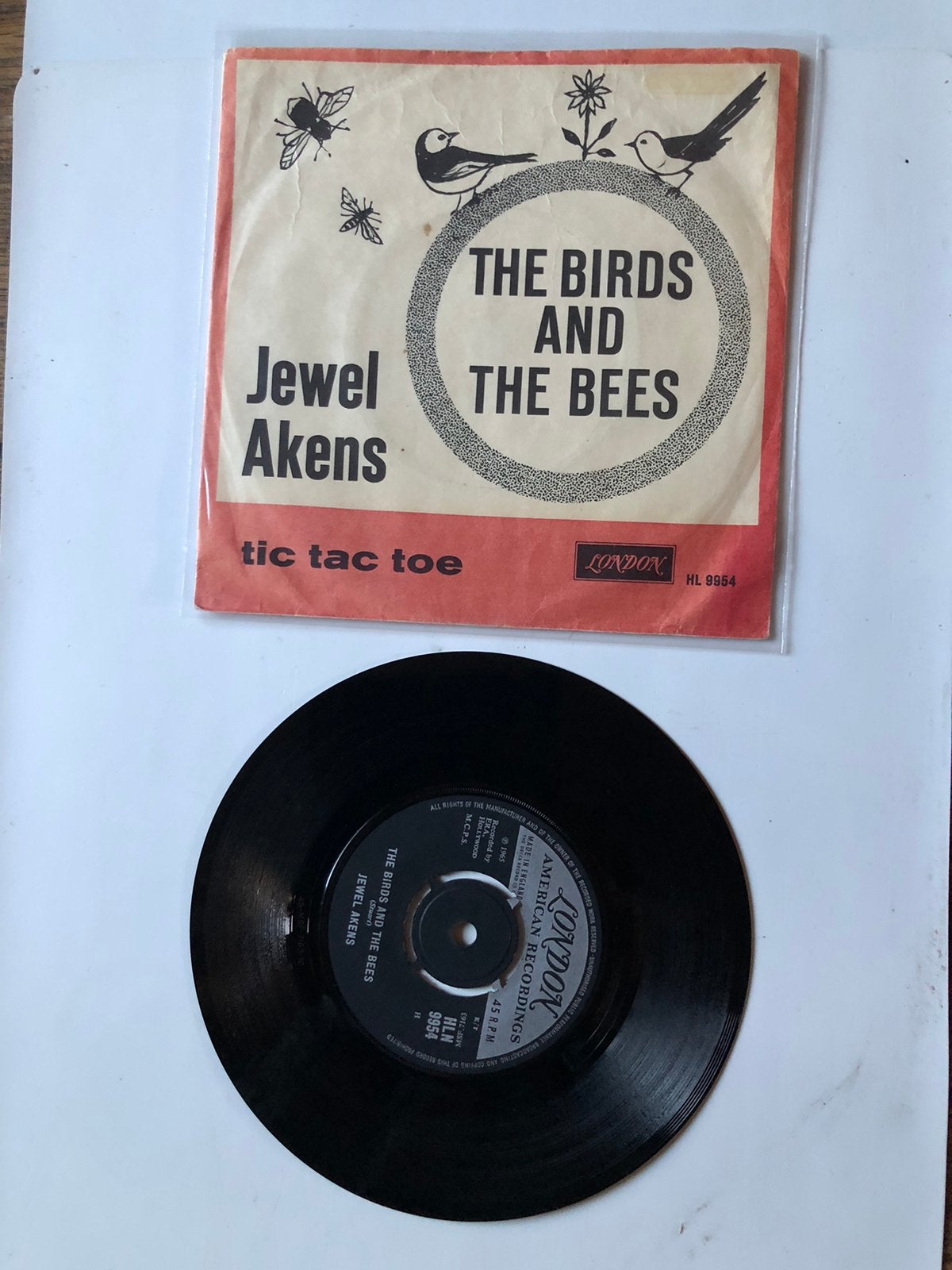 Jewel Akens: the birds and the bees ( 1965), Verzenden, Zo goed als nieuw
