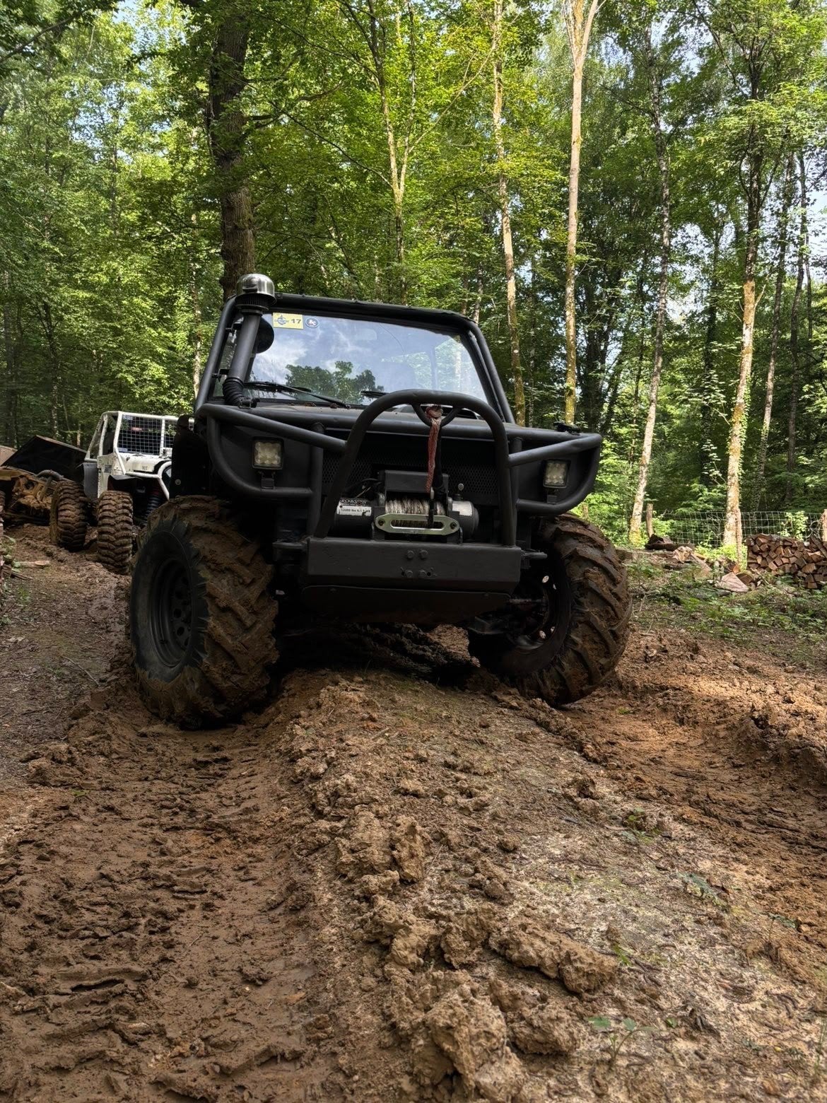 Crossjeep met achterbank, pajero 2.5 td. 
Achteraan met sper, Auto's, Particulier, Te koop, Pajero