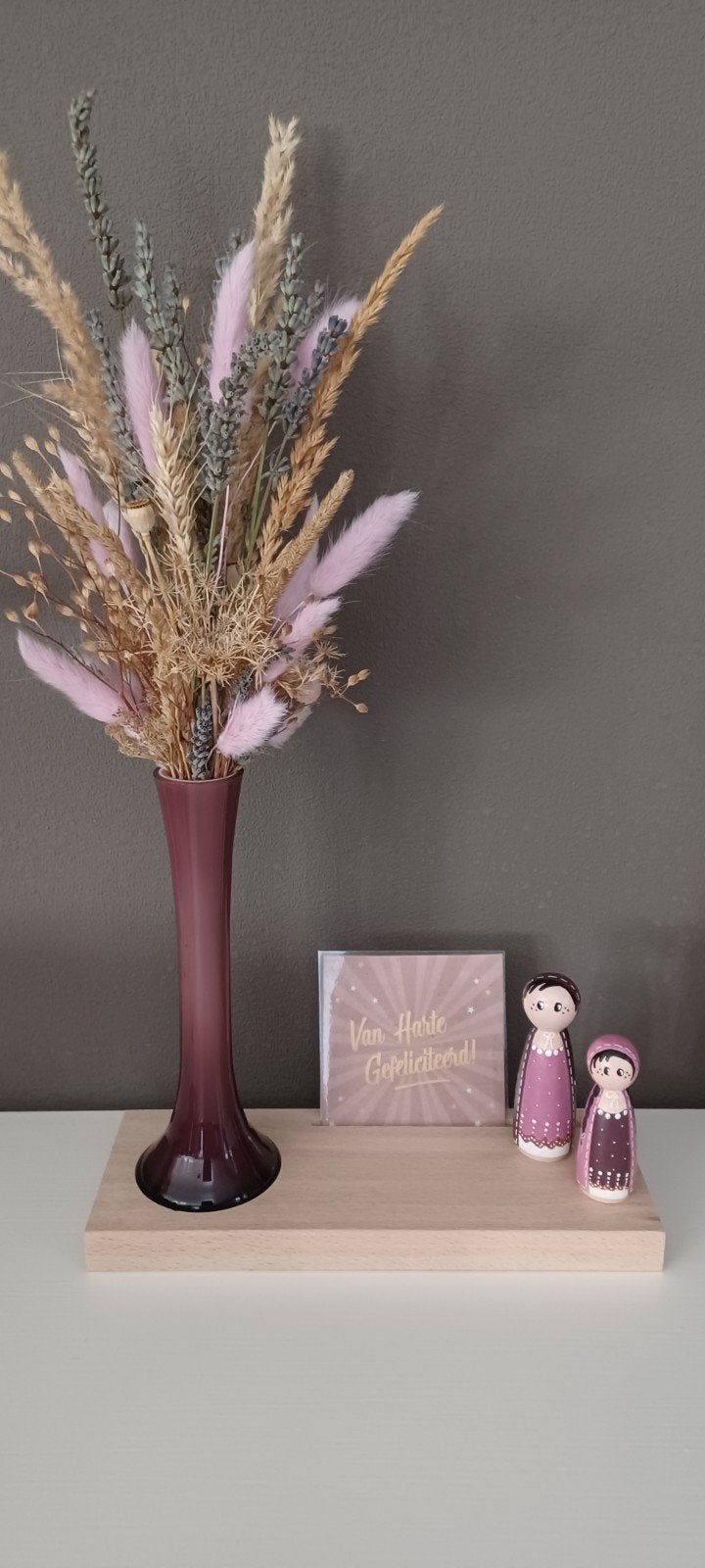 uniek kado voor verschillende gelegenheden., Huis en Inrichting, Woonaccessoires | Droogbloemen, Ophalen
