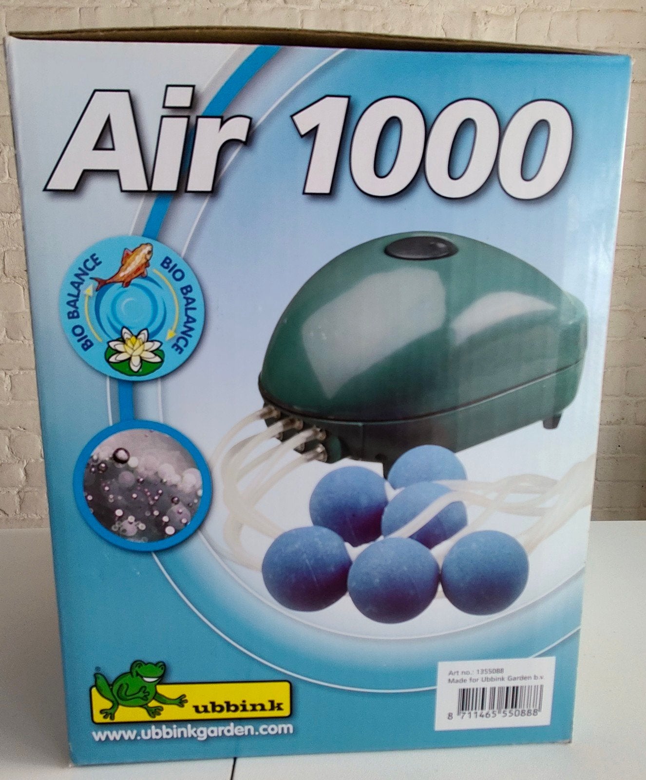Nieuwe Ubbink Air 1000 Beluchtingspomp Vijver - 6 uitgangen, Tuin en Terras, Vijver-toebehoren, Nieuw, Vijverpomp, Ophalen