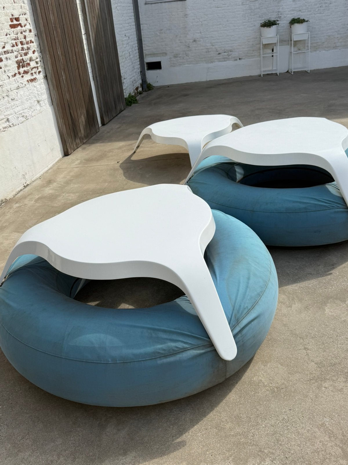 Extremis DoNuts – 2 stuks (gebruikt), Tuin en Terras, Ophalen, Zo goed als nieuw