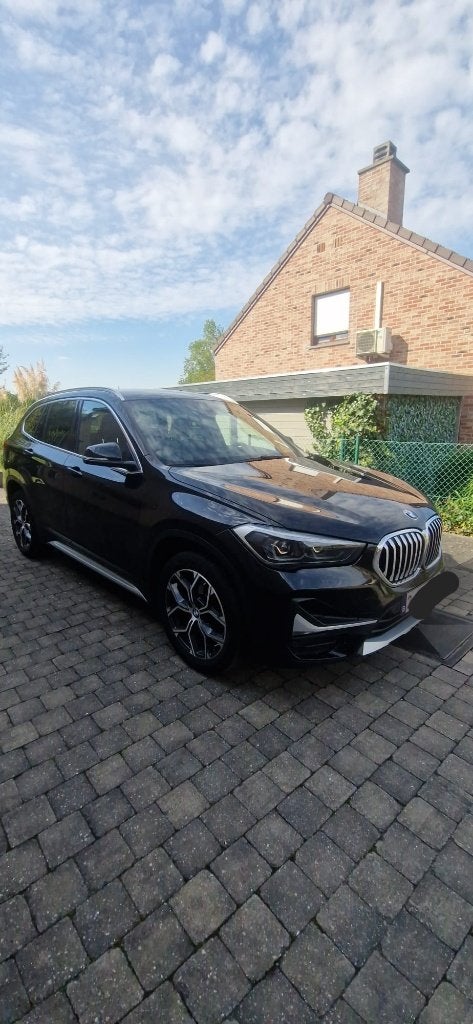 BMW X1 SDRIVE NOIR, Auto's, Dealer onderhouden, Zwart, Leder, 5 zetels
