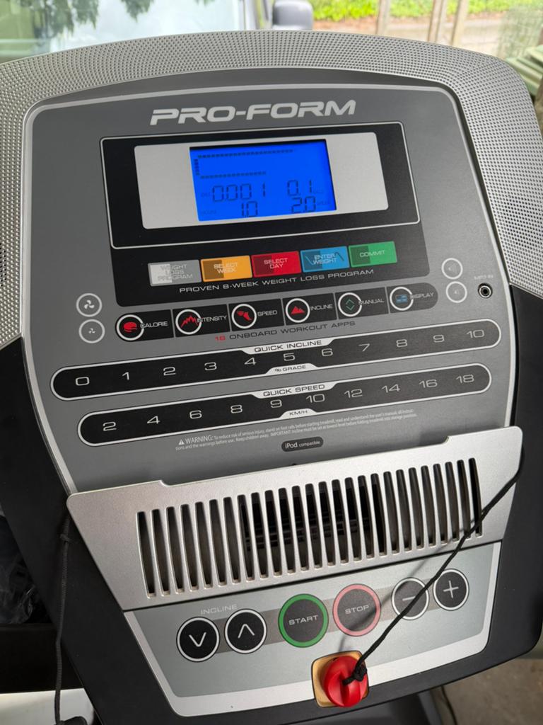 PRO-FORM loopband te koop – €200, Sport en Fitness, Ophalen, Zo goed als nieuw, Loopband