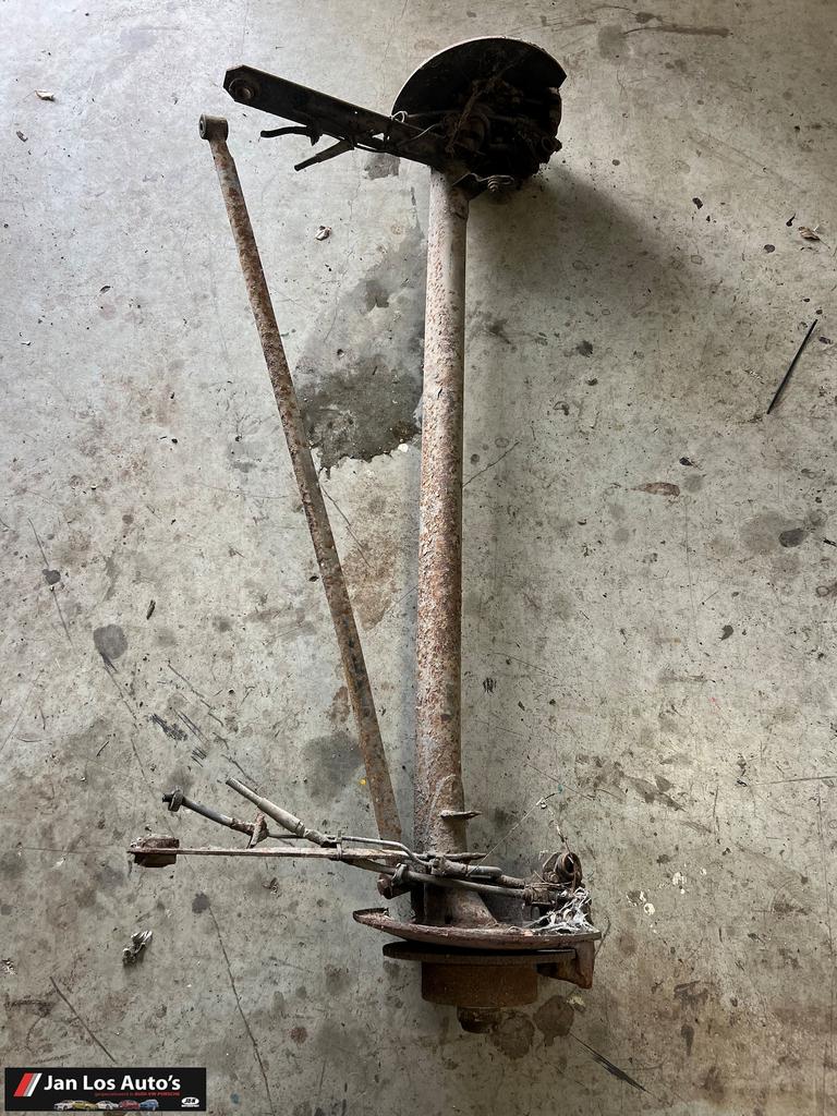 Audi 90 Coupe B2 typ 81 85  Achteras met schijfrem, Auto-onderdelen, Ophanging en Onderstel, Audi, Gebruikt, Herkomst onderdeel bekend