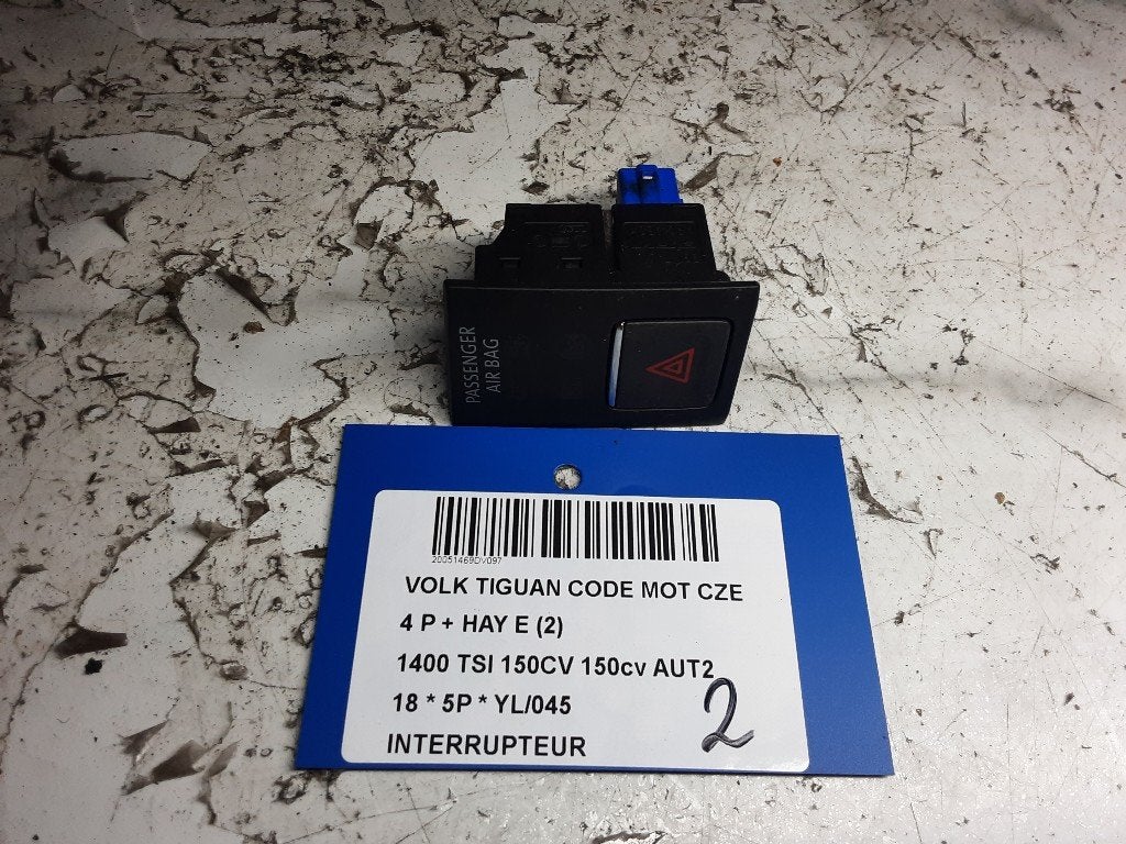COMMUTATEUR Volkswagen Tiguan (AD1) (5NB919225), Volkswagen, Mevr. I. Hauben, Utilisé, Rue de l'Espoir 34 34
4030  GRIVEGNÉE, BE