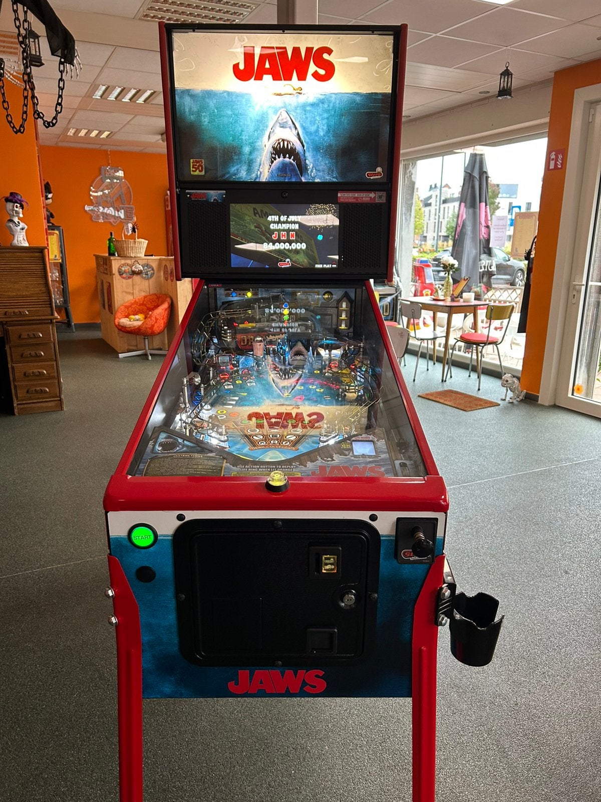 Jaws (50th Anniversary, Verzamelen, Ophalen, Stern, Zo goed als nieuw, Dot-matrix