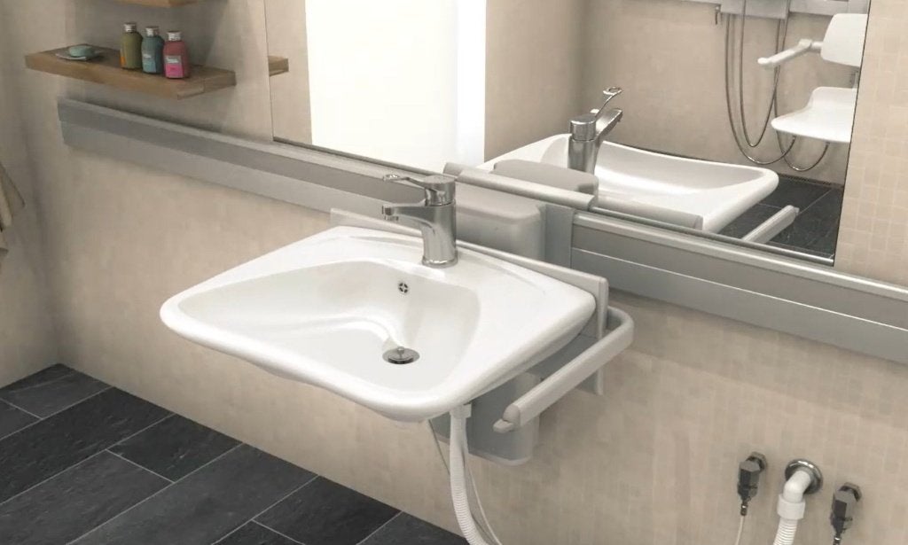Douche zitting en lavabo mindervaliden  Pressalit Care, Ophalen, Nieuw, Douche