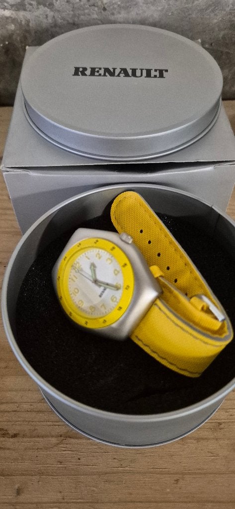 Montre promotionnelle Renault, Montre-bracelet, Autres marques, Enlèvement ou Envoi, Comme neuf