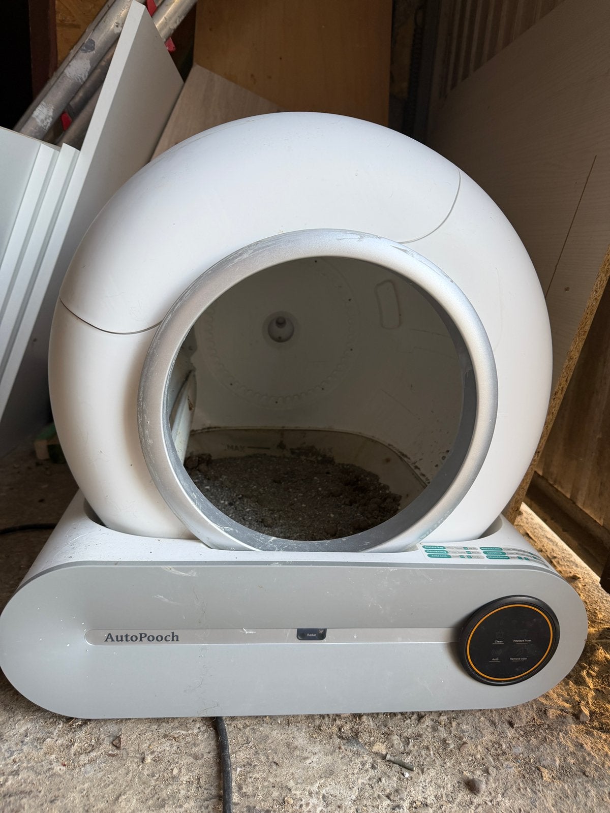 Zelfreinigende kattenbak met zakken, Ophalen, Zo goed als nieuw