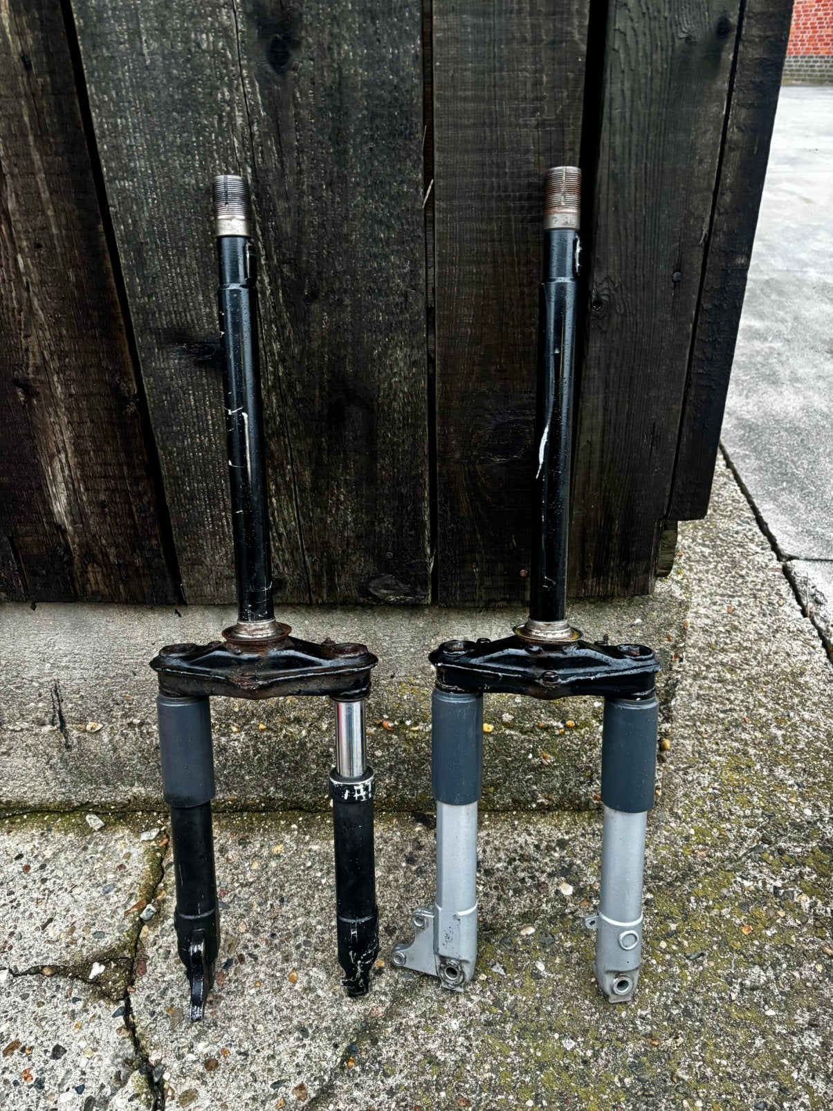 Zip originele voor vork 2 x zeer nette staat, Ophalen of Verzenden, Zo goed als nieuw, Frame, Piaggio