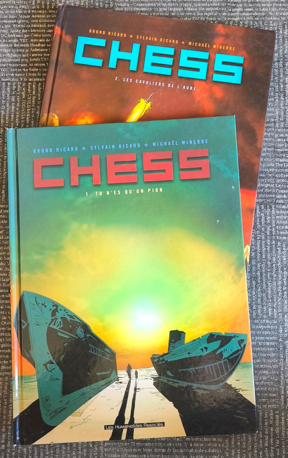 BD "CHESS" les deux tomes, Livres, Enlèvement ou Envoi