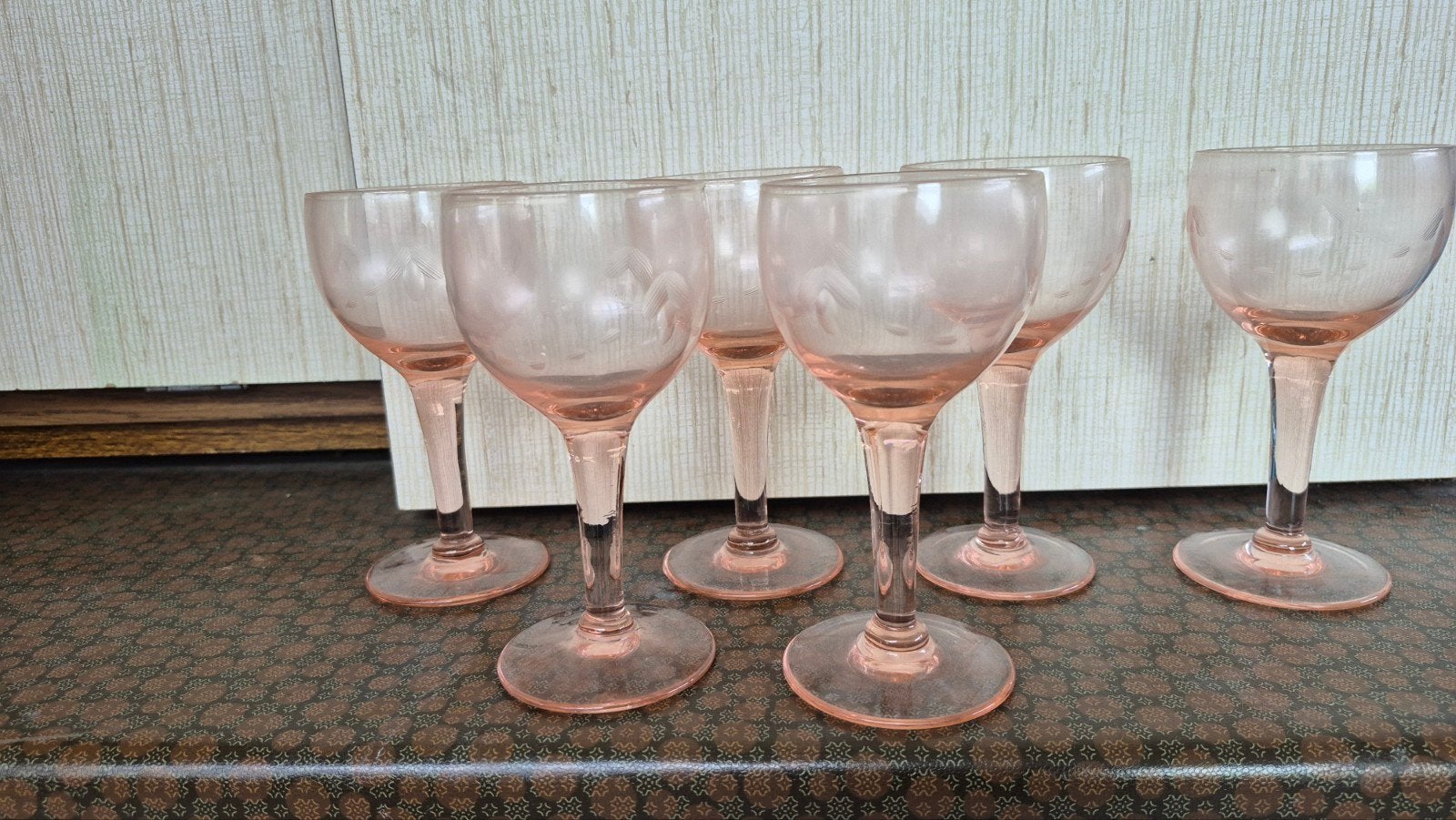 verres à vin vintage, Enlèvement