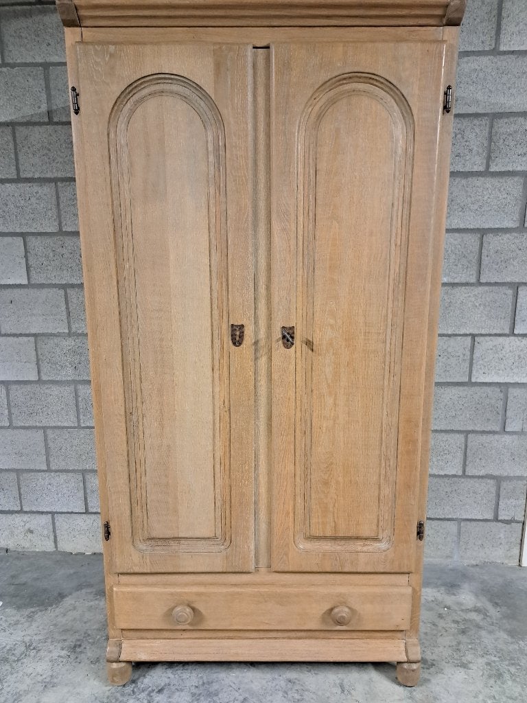Eiken halkast, Huis en Inrichting, Kasten | Kleerkasten, Gebruikt, Eikenhout, 50 tot 100 cm, 150 tot 200 cm