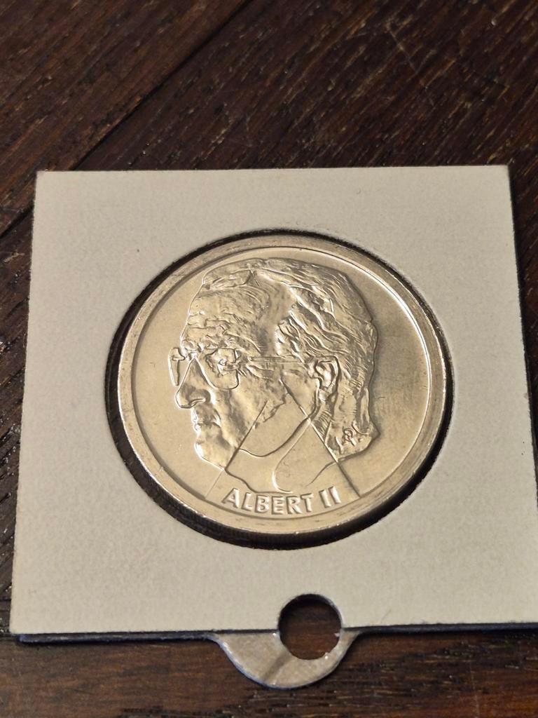 200 fr zilver millennium de Stad 2000vl fdc, Postzegels en Munten, Ophalen, Zilver, Losse munt, Zilver
