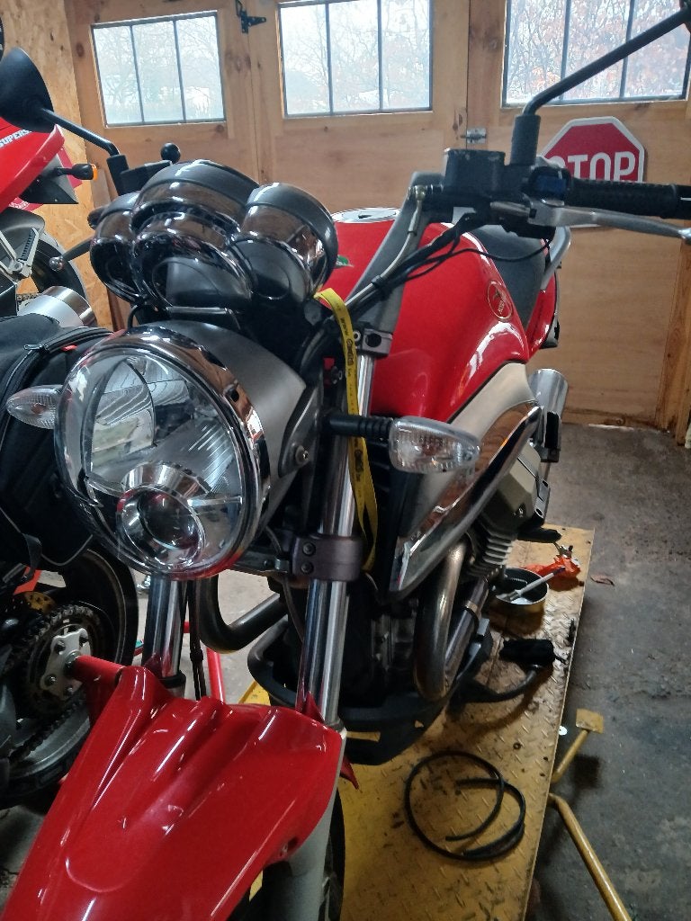 Moto Guzzi Breva 850, Motoren, 2 cilinders, Occasion, Particulier, ABS