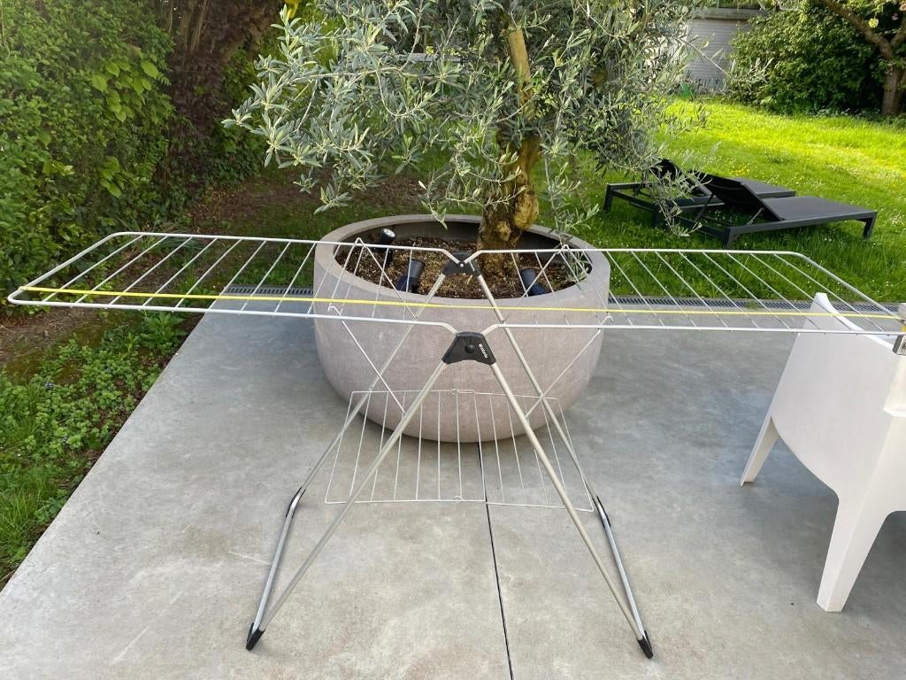 Brabantia T-Model Droogrek  Metallic Grey, Tuin en Terras, Ophalen, Gebruikt, Wasrek