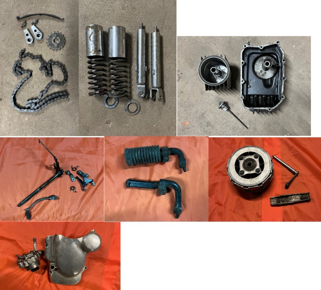 HONDA CB350F - PIECES, Enlèvement ou Envoi, Utilisé