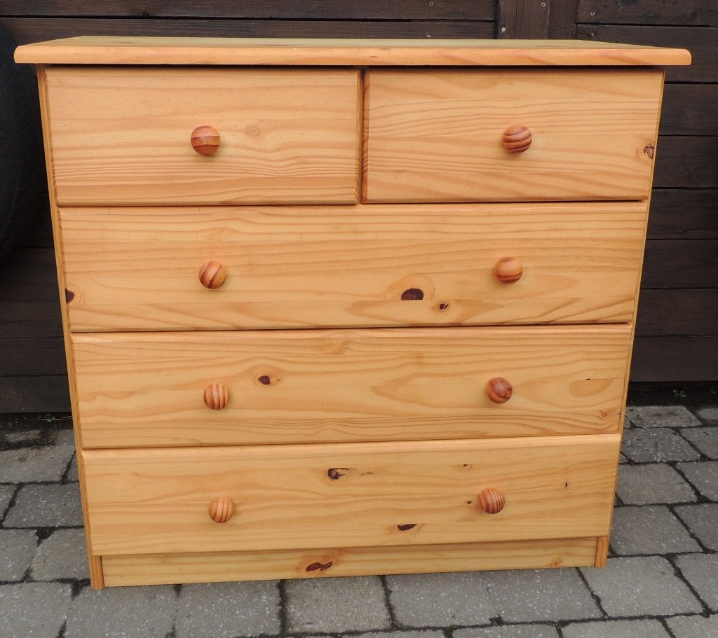 Commode en pin non verni - 2e, Maison & Meubles, Enlèvement, Pin