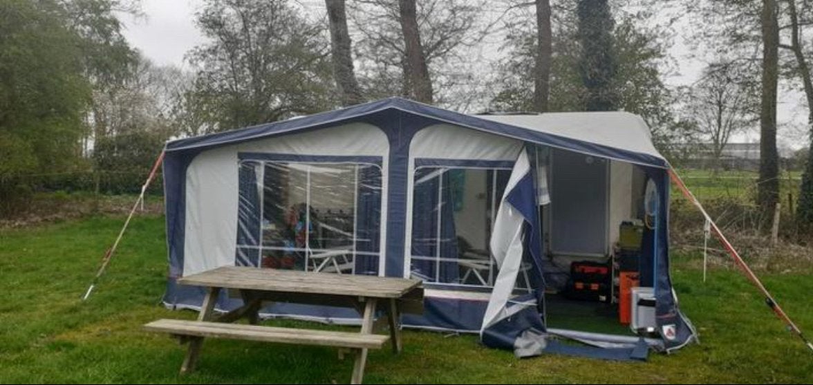Dorema all season special 4 seizoenen voortent, Caravans en Kamperen, Voortenten en Luifels, Ophalen, Zo goed als nieuw, Dorema