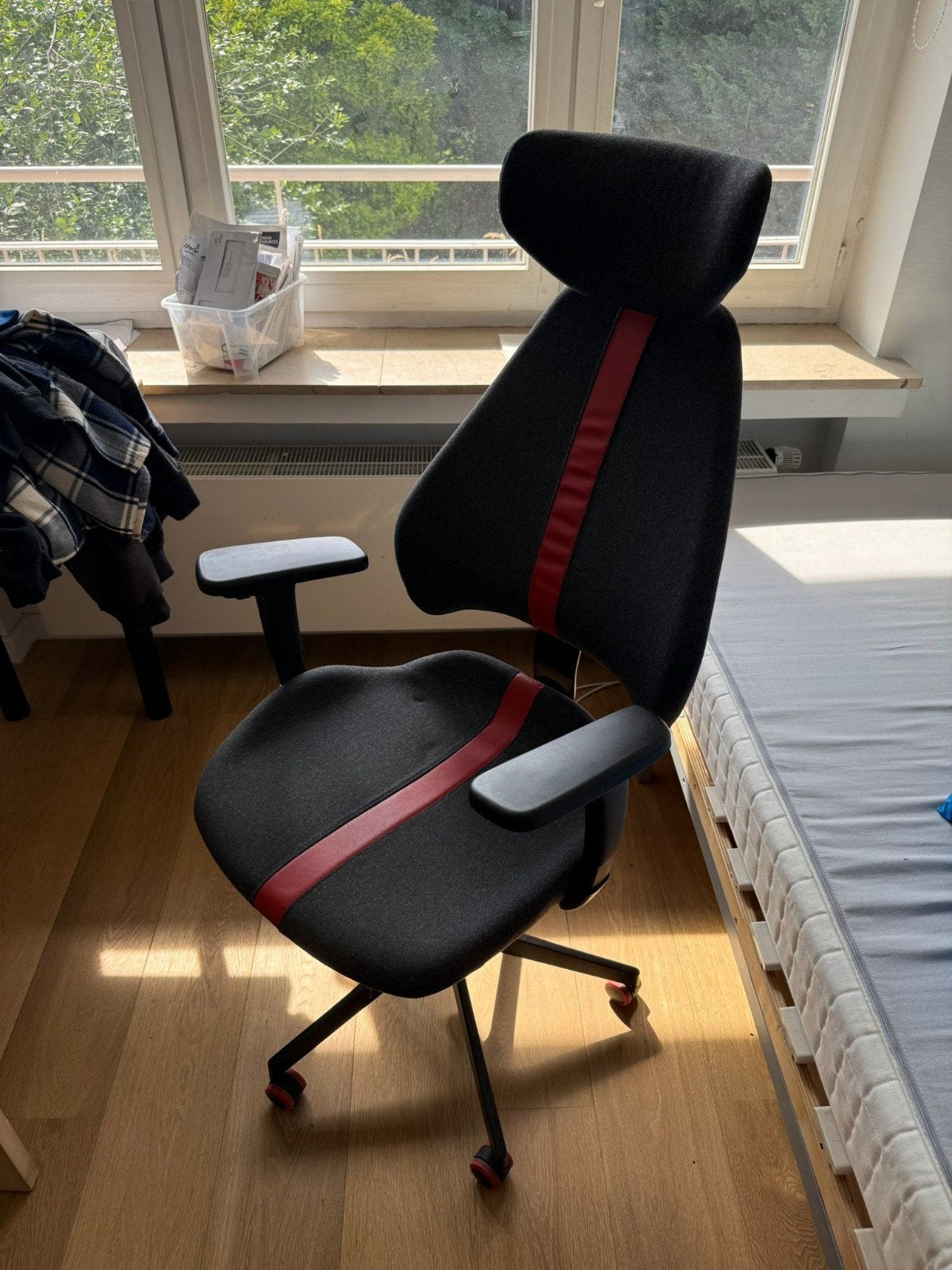 chaise bureau Gaming  Ikea, Maison & Meubles, Enlèvement, Utilisé, Rouge