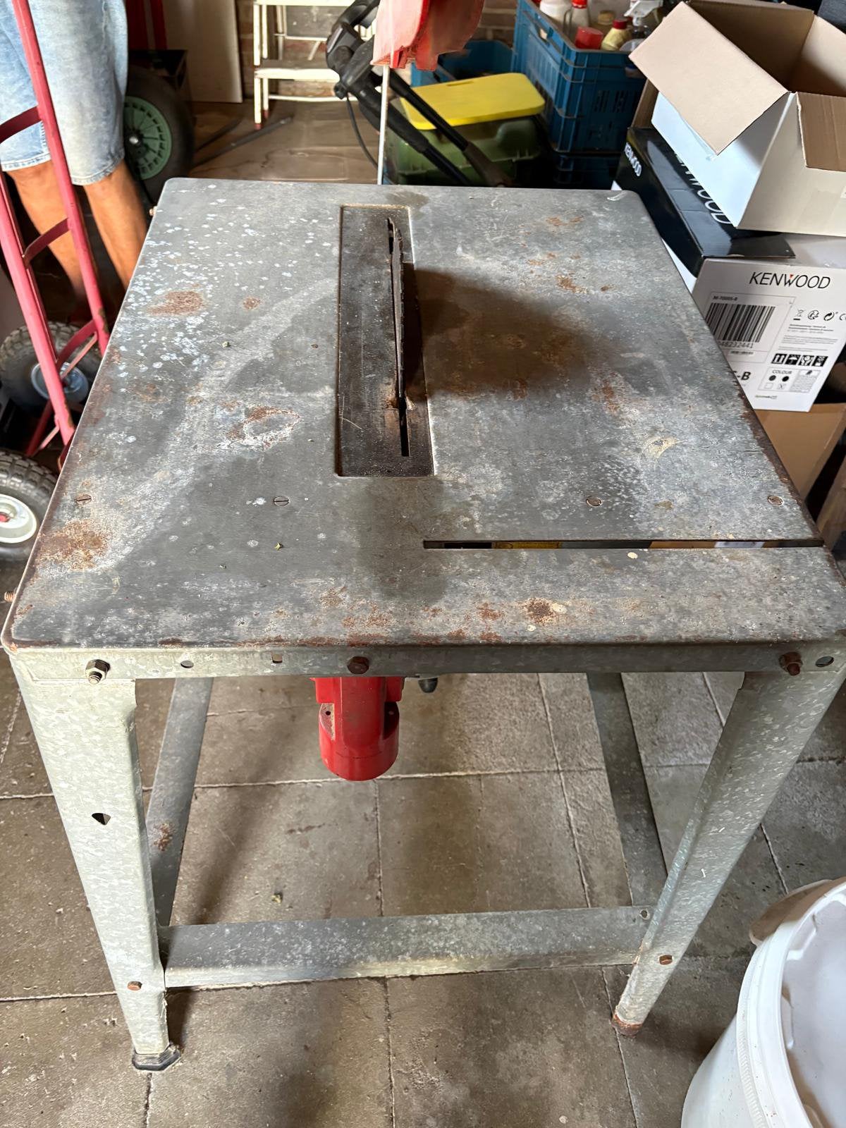 Tafelzaag Electra Beckum 1800W, Bricolage & Construction, Outillage | Scies mécaniques, Enlèvement, Utilisé