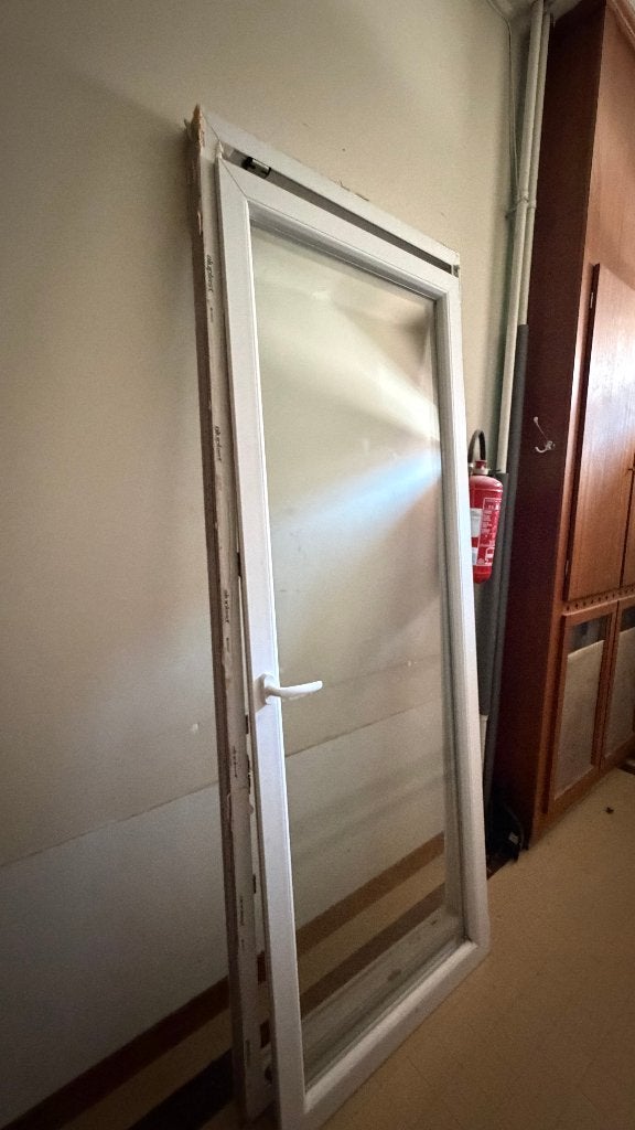 Vitrage extérieur en PVC pour porte/fenêtre, Bricolage & Construction, Double vitrage, 160 cm ou plus, Enlèvement, Utilisé