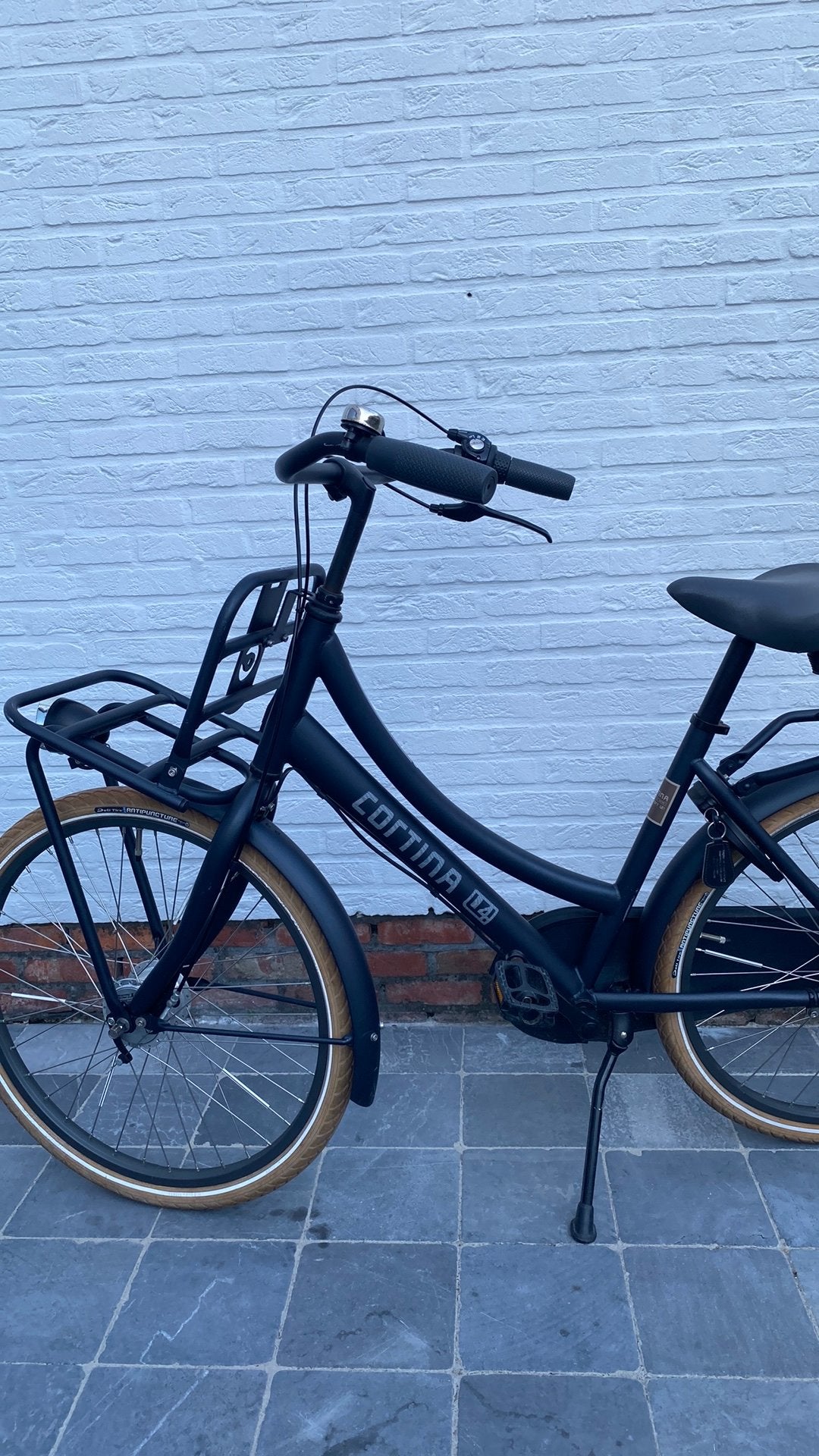 Cortina meisjesfiets, Ophalen