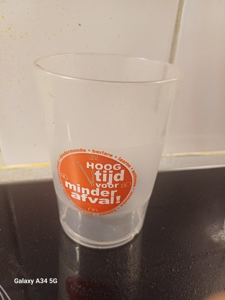 Ryclyclagebekers (8), Verzamelen, Ophalen of Verzenden, Gebruikt, Frisdrankglas