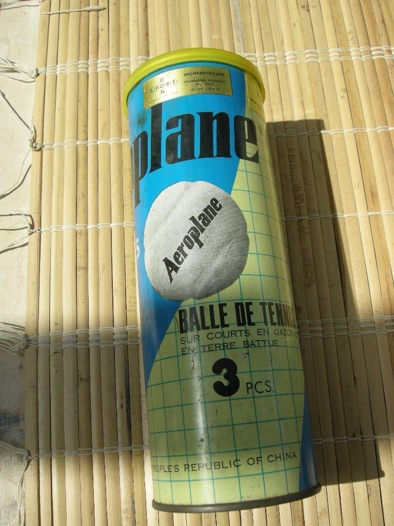 TENNIS 3 balles de tennis jaunes  dans un tube non ouvert, Sports & Fitness, Enlèvement ou Envoi, Balles