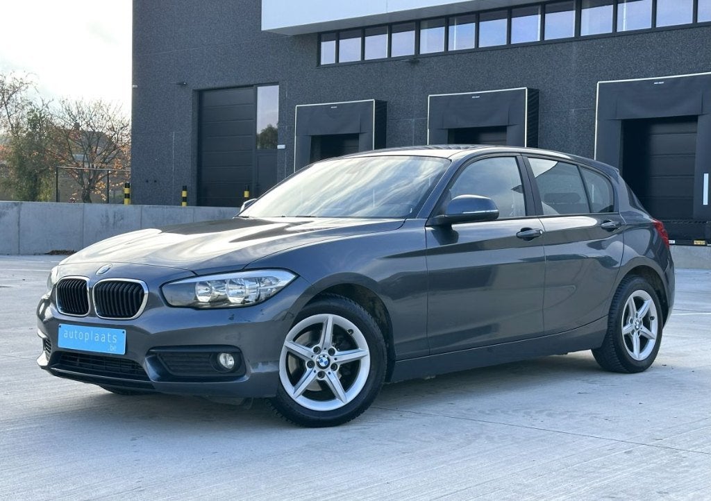 BMW 116d 2018 met 134490km GPS Cruise - bij BMW onderhouden, 1 Reeks, Leder, Bedrijf, 5 deurs