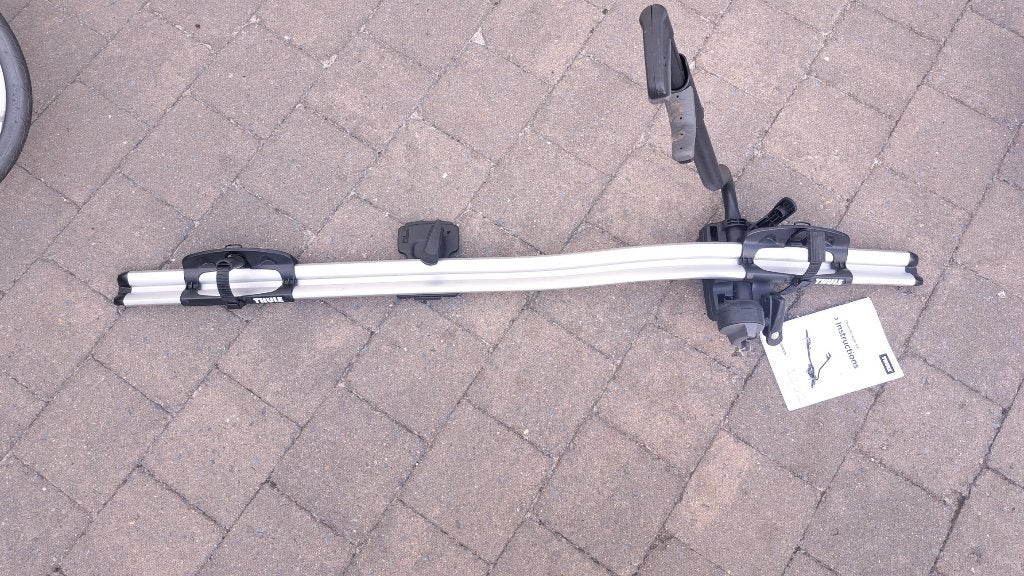 Thule fietsendrager, Ophalen