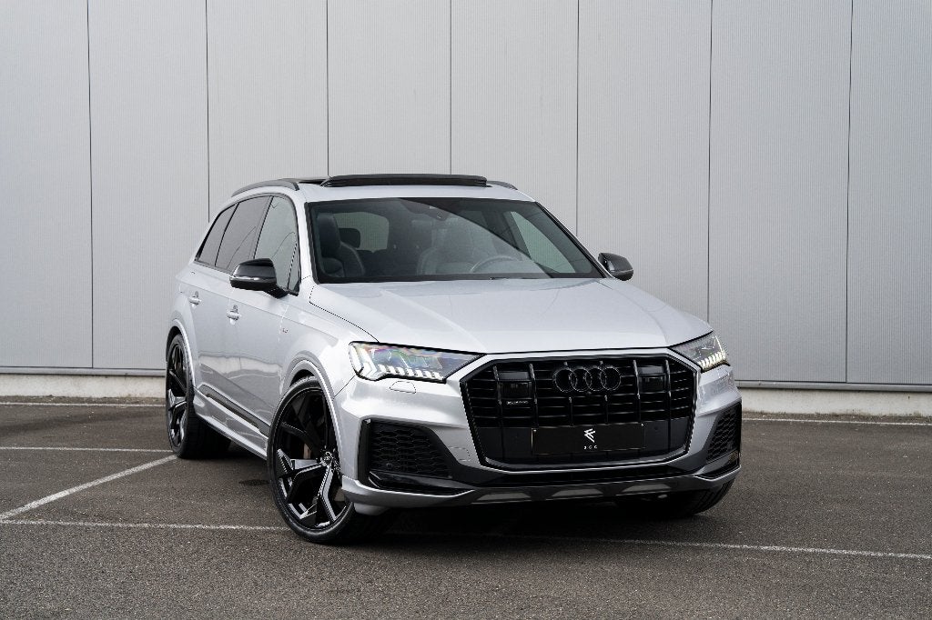 Audi Q7 55 TFSI e S line Pano Matrix Sport Seats Plus, Autos, Audi, Entreprise, Achat, Q7, 4x4, ABS, Caméra de recul, Phares directionnels