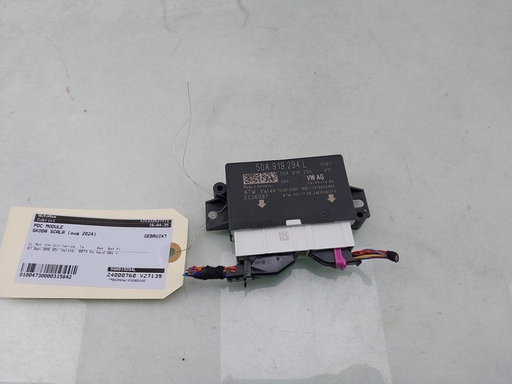 COMPUTER PDC Skoda Scala (01-2019/-) (|5QA919294L|), Dhr. J. Ham, Gebruikt, Administratie@autoham.nl, Skoda