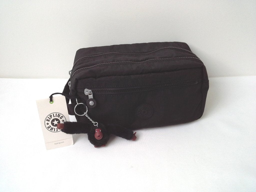 Trousse de toilette noire Kipling Agot neuve avec étiquette, Enlèvement, Neuf, Noir