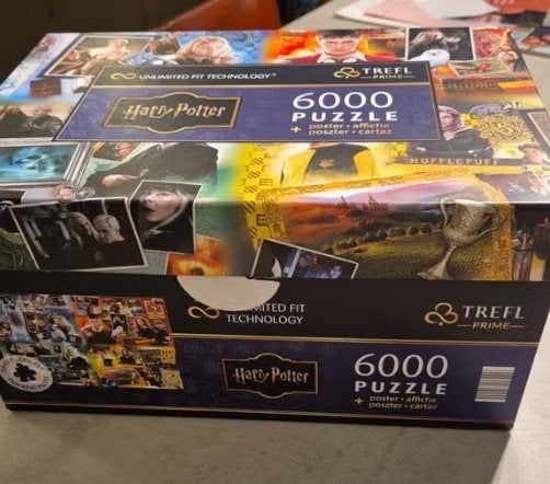 Harry Potter (set van 4 puzzels van 1500 st), Hobby en Vrije tijd, Ophalen, Zo goed als nieuw