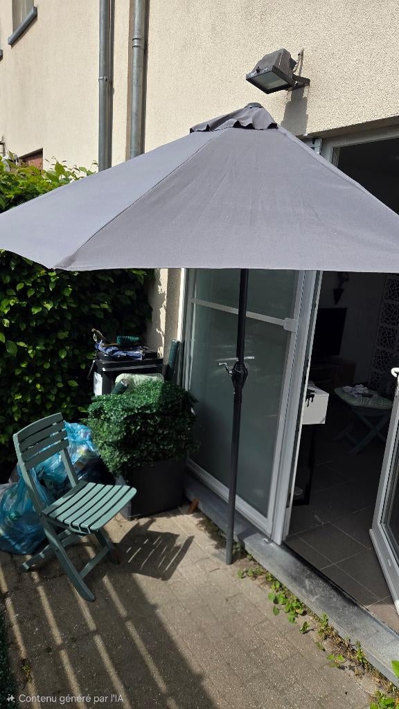 Parasol de balcon ou terasse, Enlèvement, Utilisé, 2 à 3 mètres