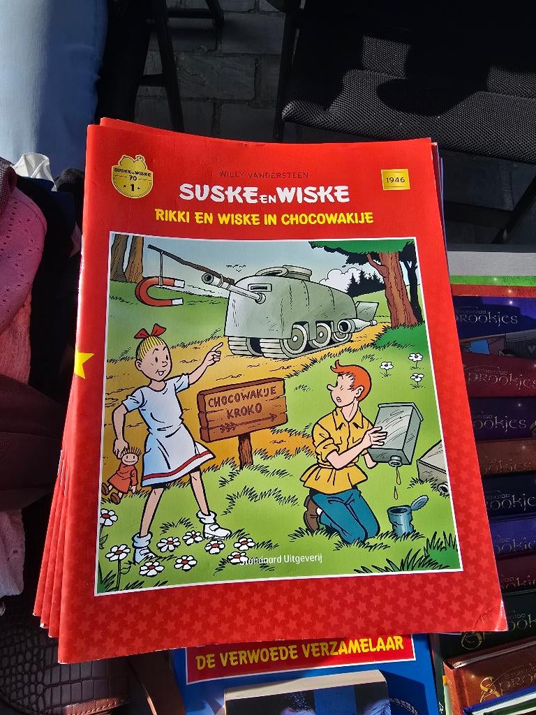 Suske en wiske Het laatste nieuws, Boeken, Stripverhalen, Ophalen, Zo goed als nieuw, Willy Vandersteen, Complete serie of reeks